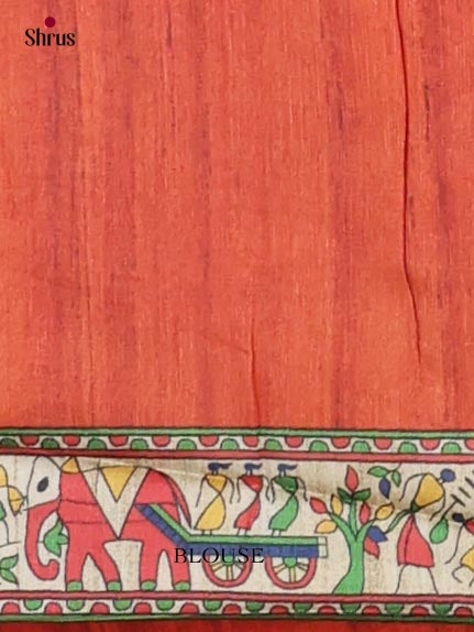 Printed Madhubani Saree - EI16783