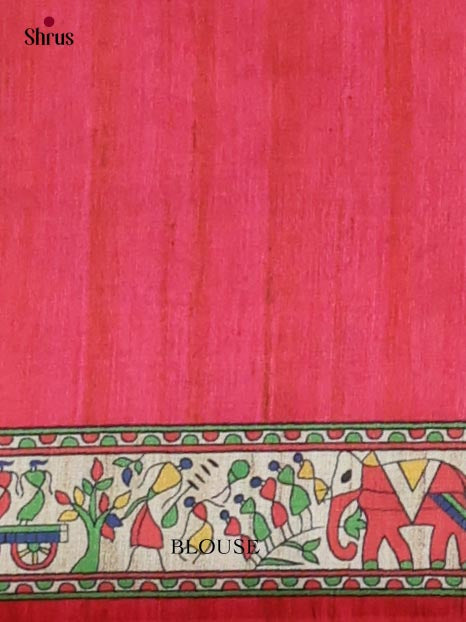 Printed Madhubani Saree - EI16787