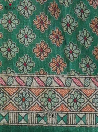 Printed Madhubani Saree - EI16793