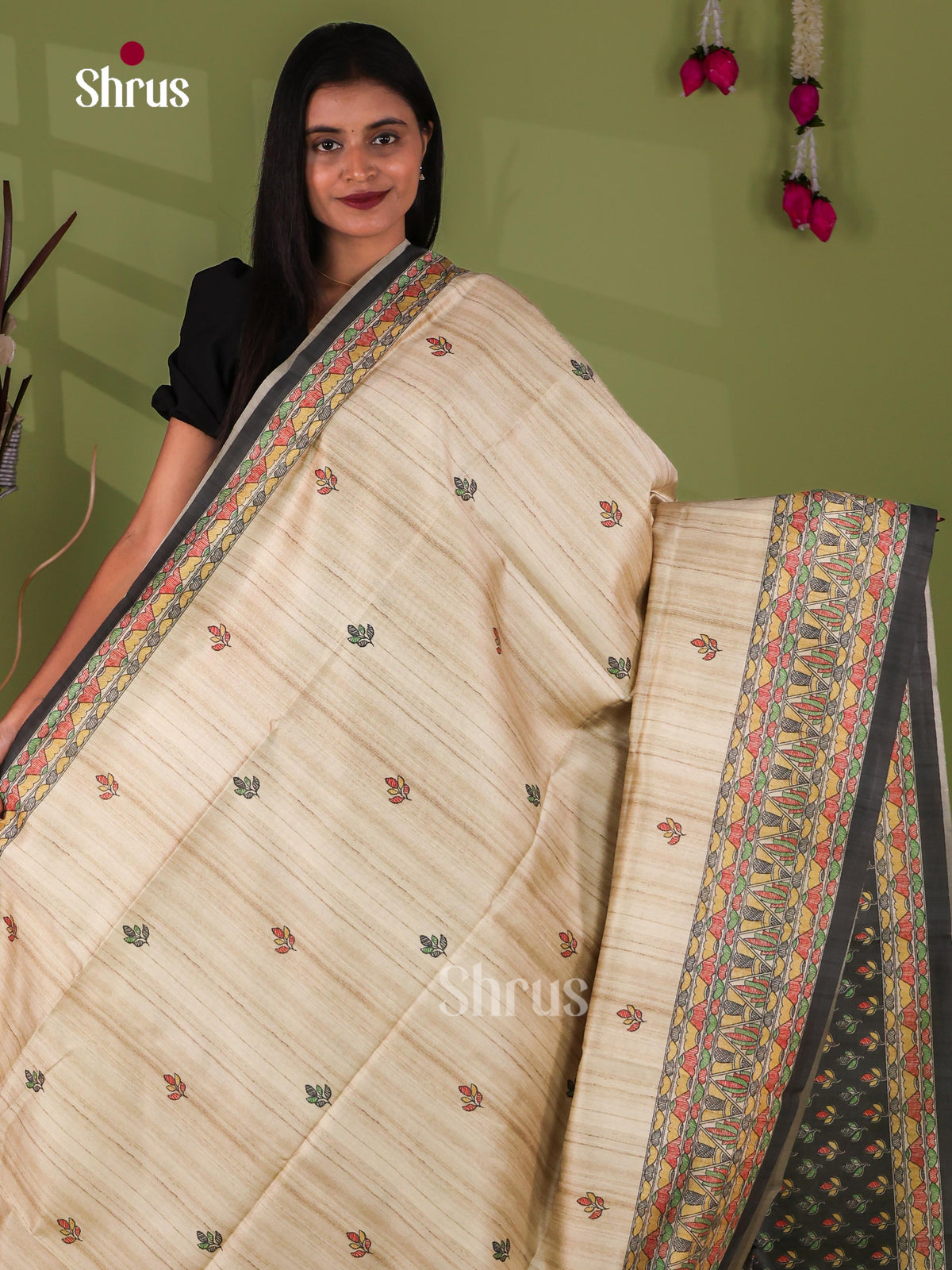 Printed Madhubani Saree - EI16861