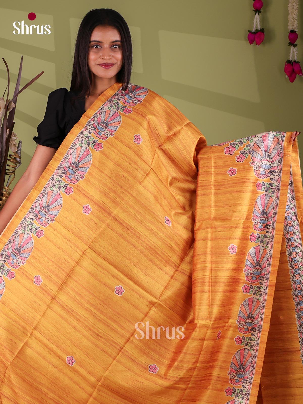 Printed Madhubani Saree - EI16864