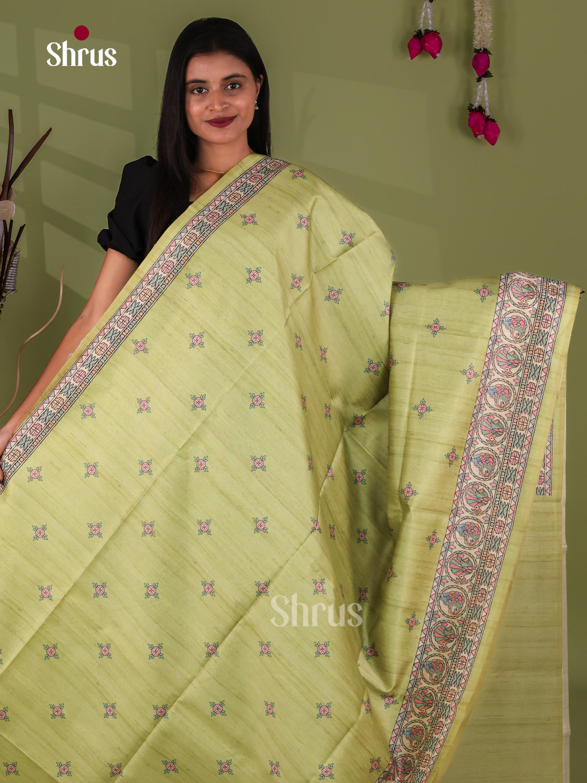 Printed Madhubani Saree - EI16891