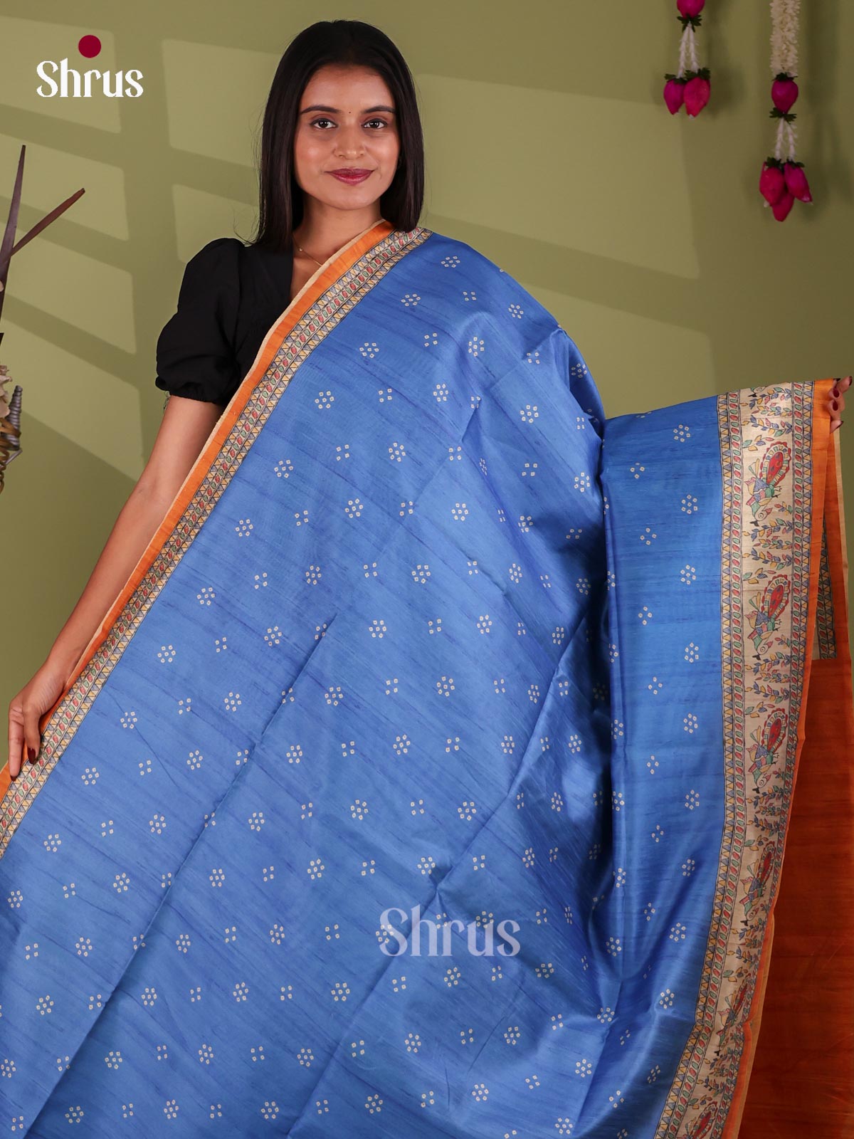 Printed Madhubani Saree - EI16894