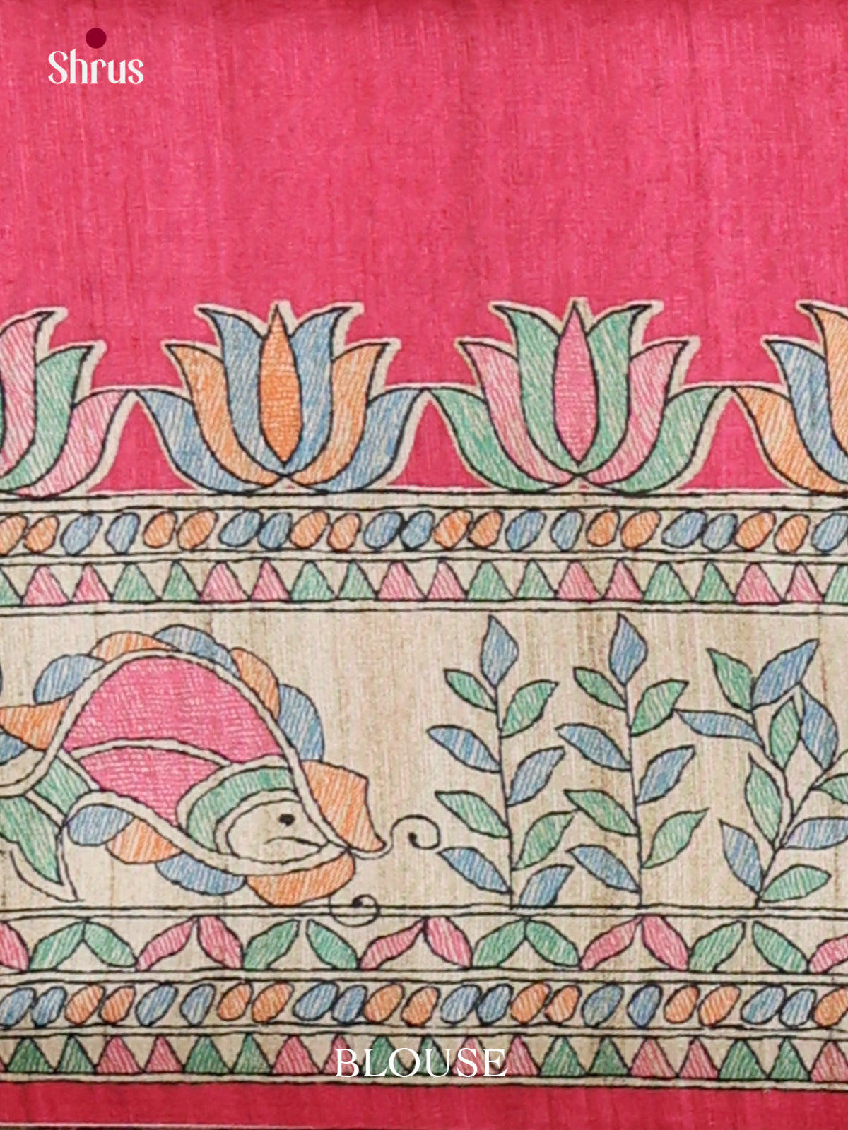 Printed Madhubani Saree - EI16908