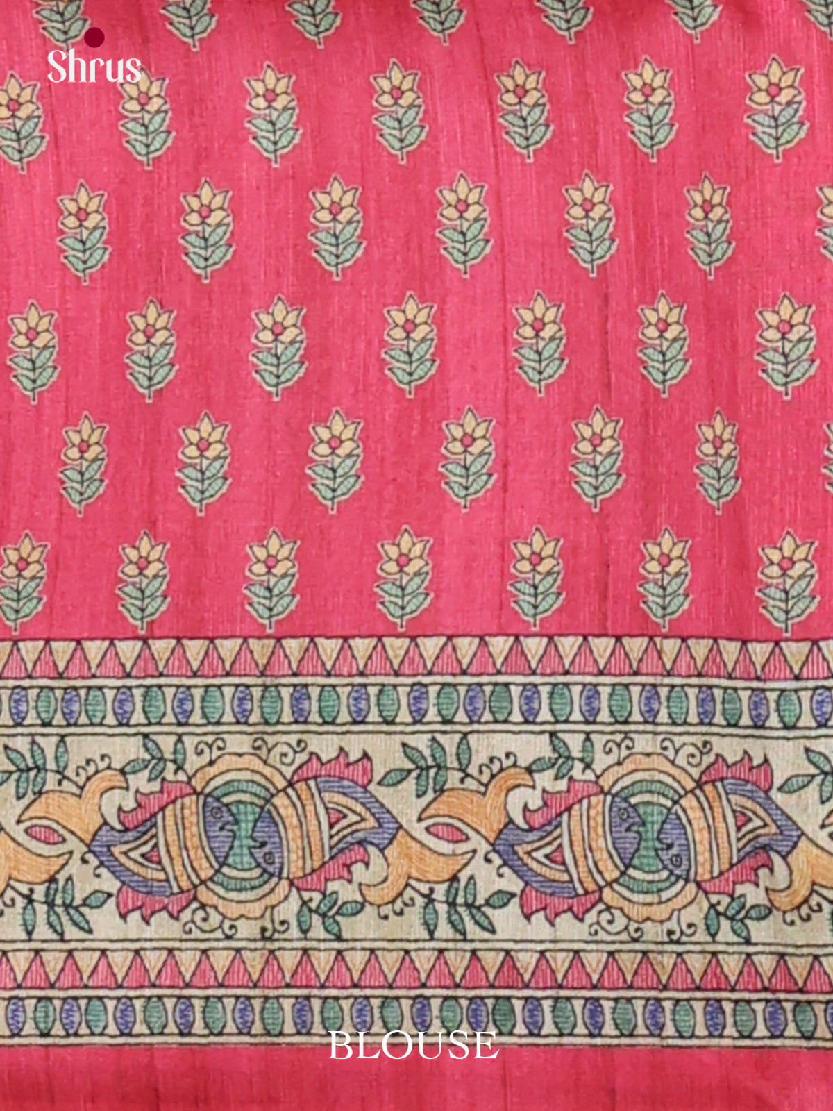 Printed Madhubani Saree - EI16921