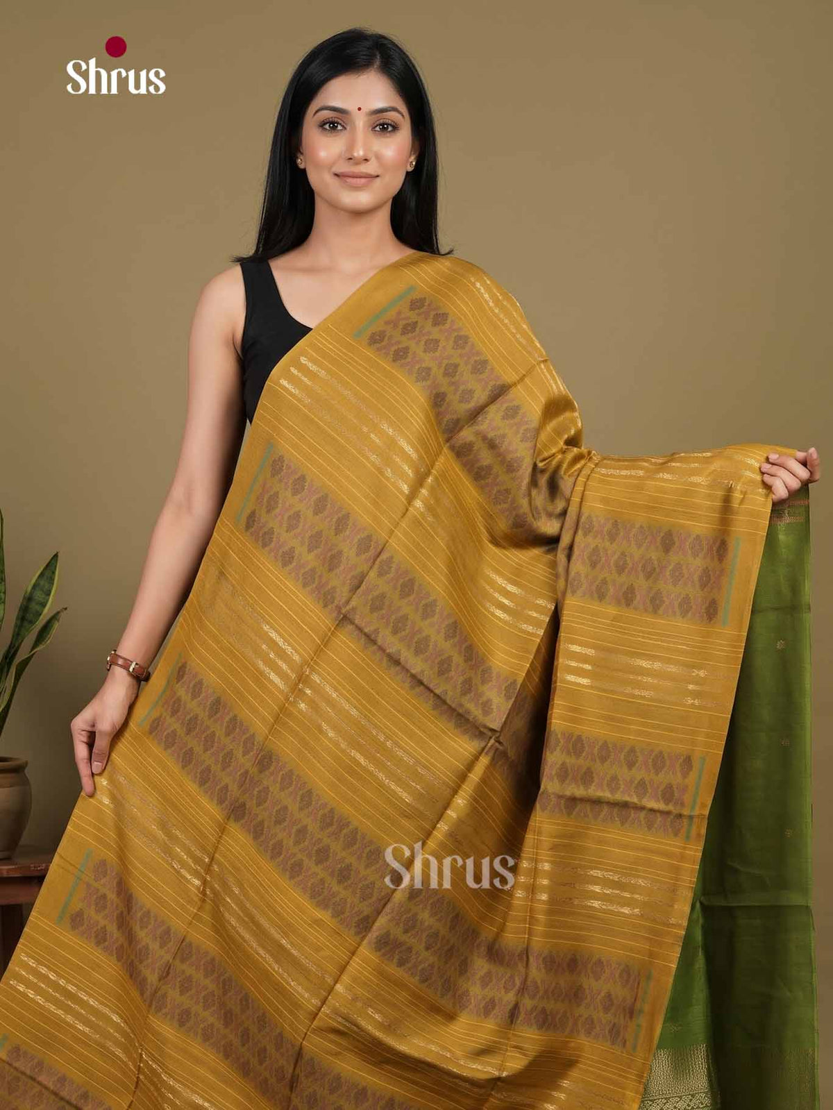Champa semitussar Saree - EI16925