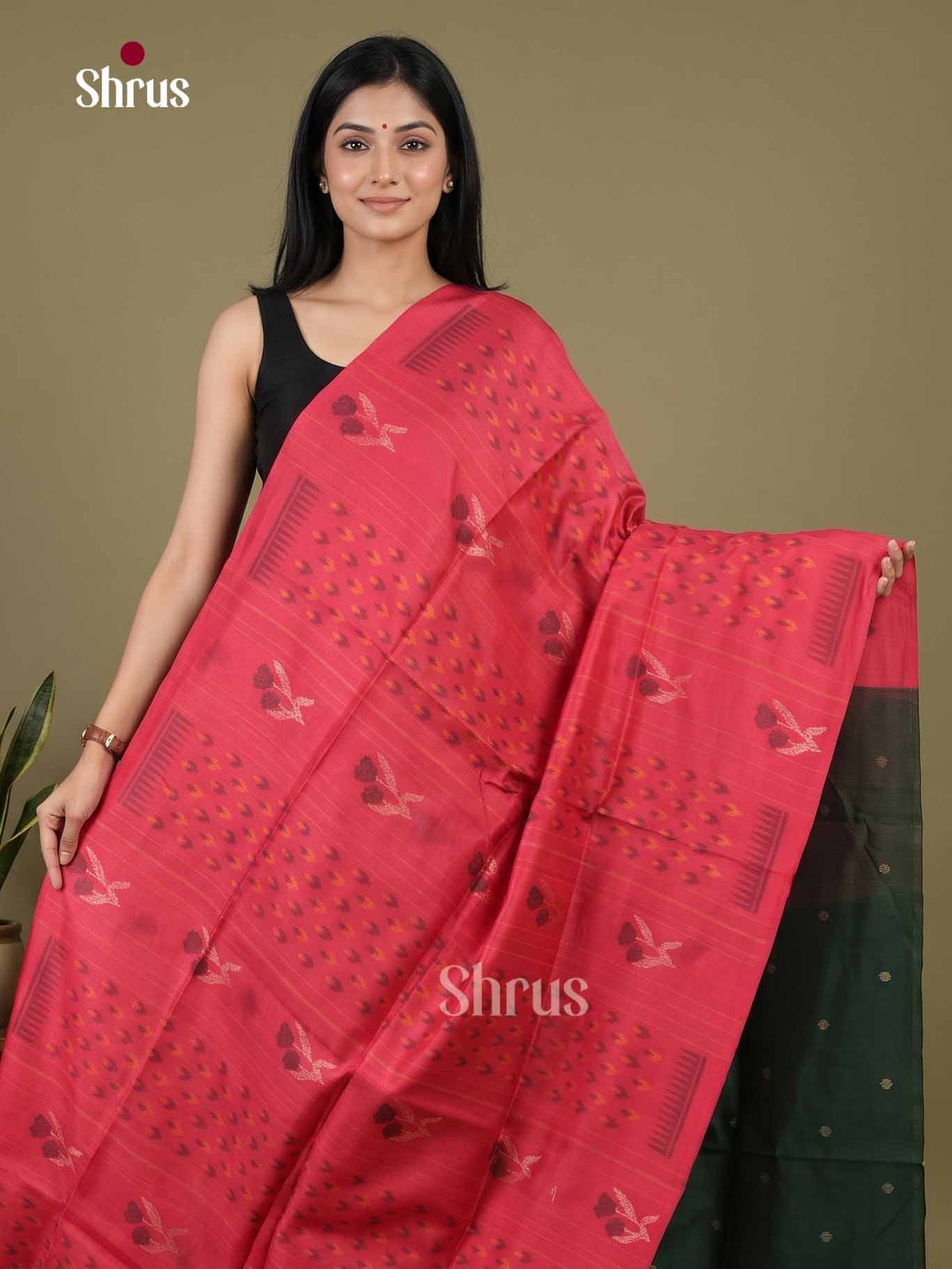 Champa semitussar Saree - EI16927