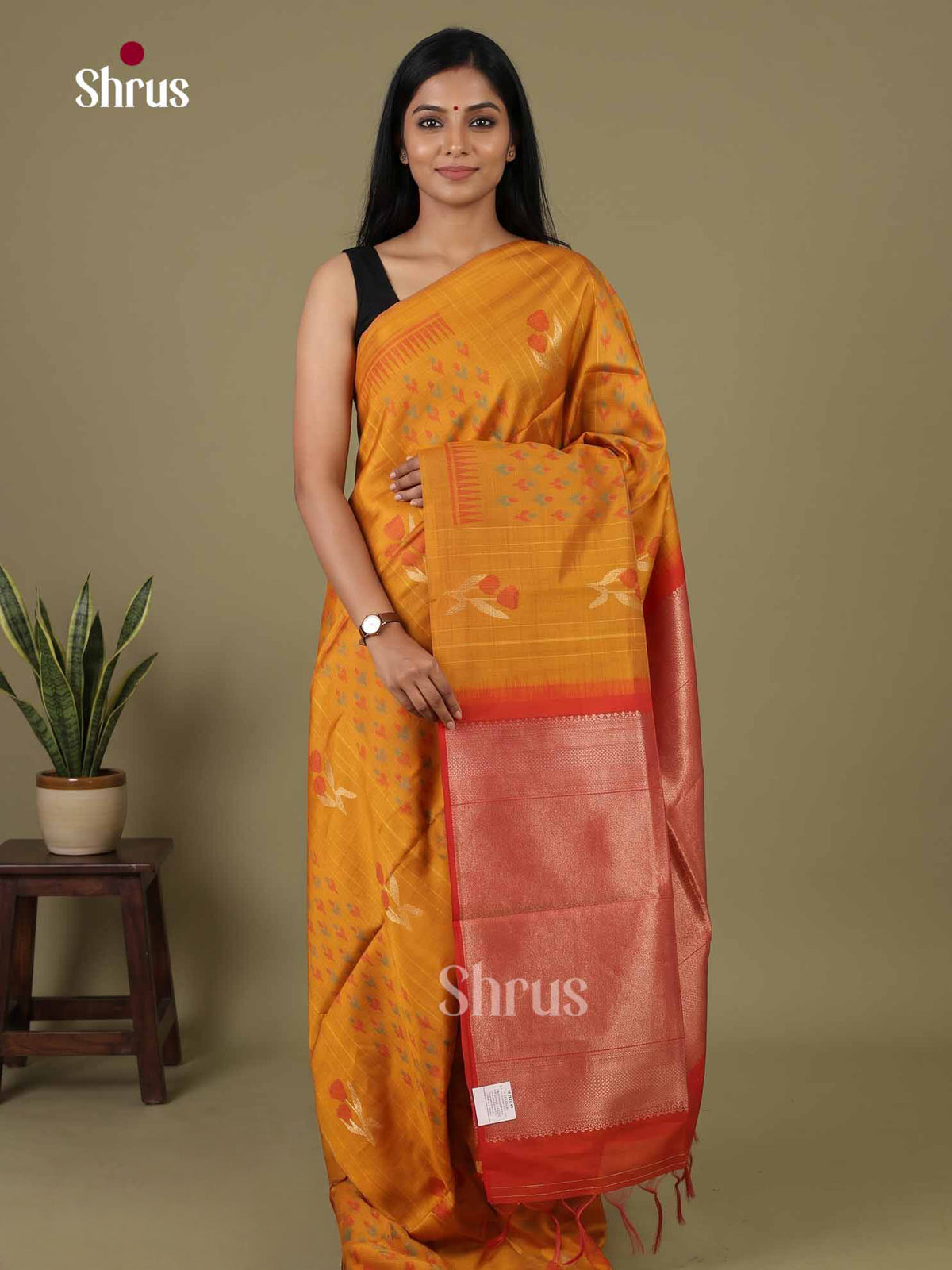 Champa semitussar Saree - EI16929