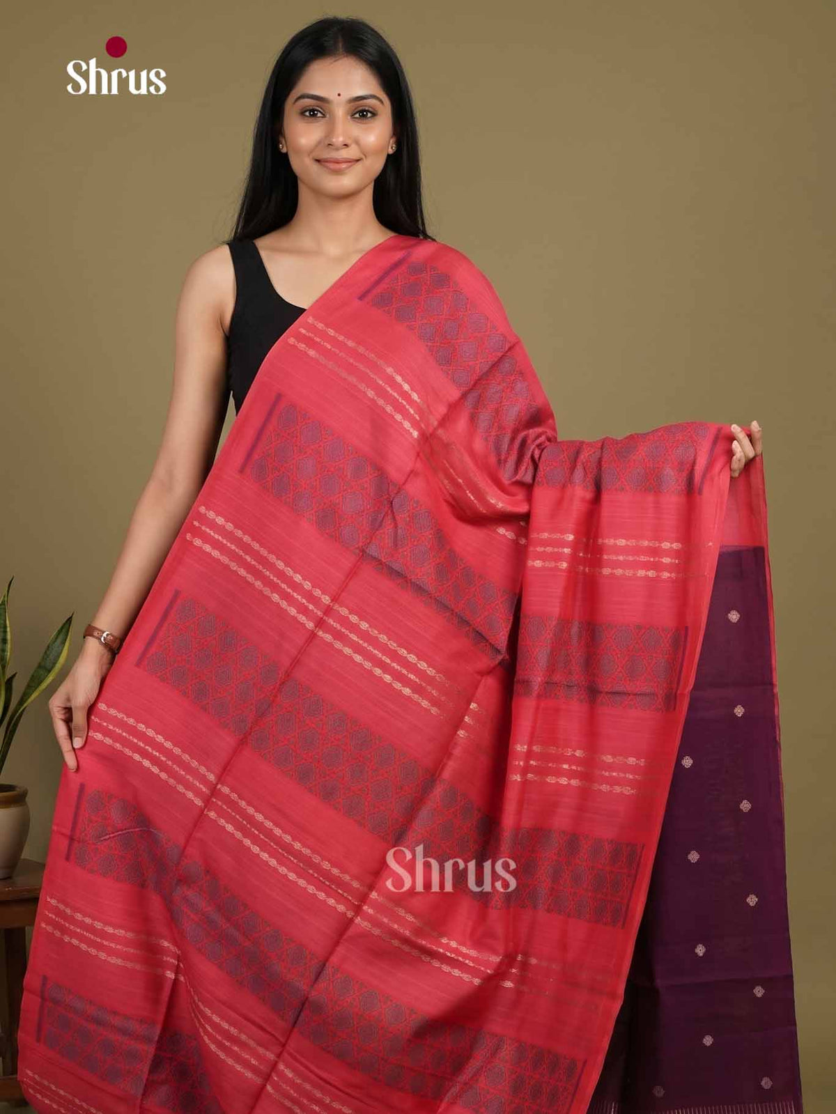 Champa semitussar Saree - EI16930