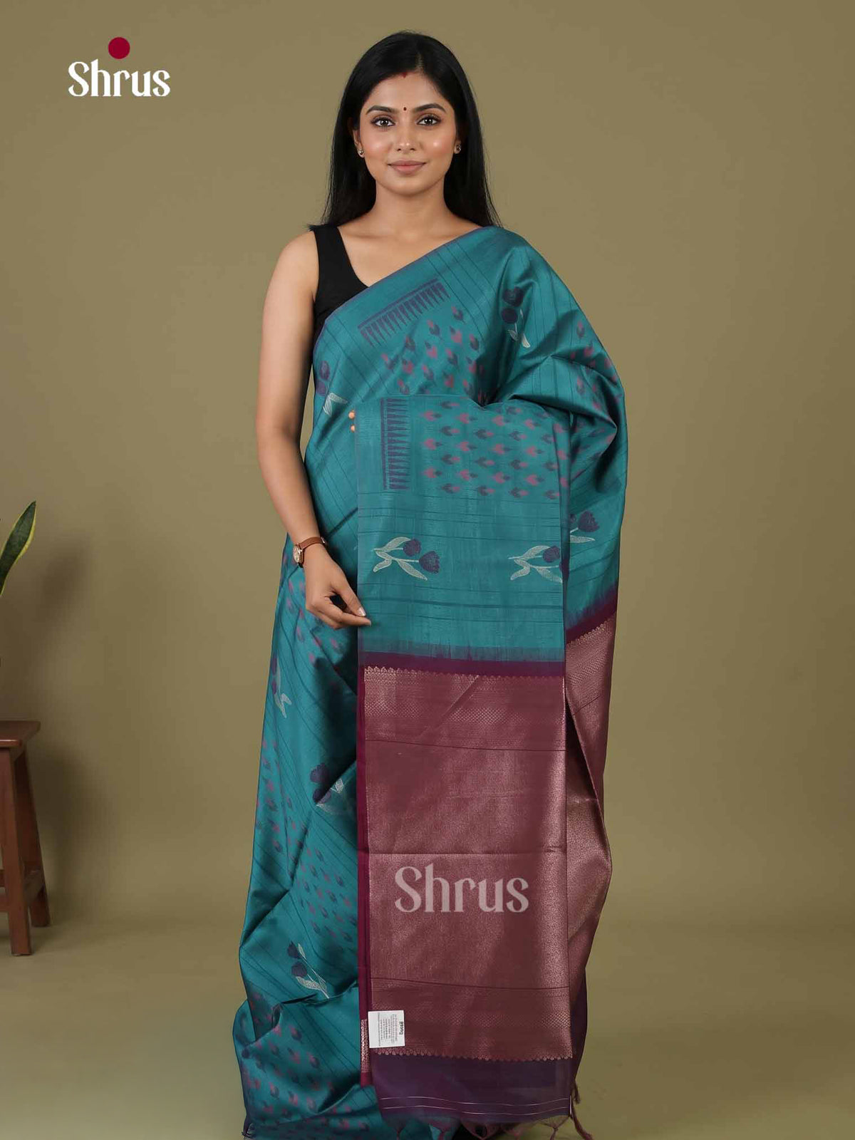 Champa semitussar Saree - EI16932