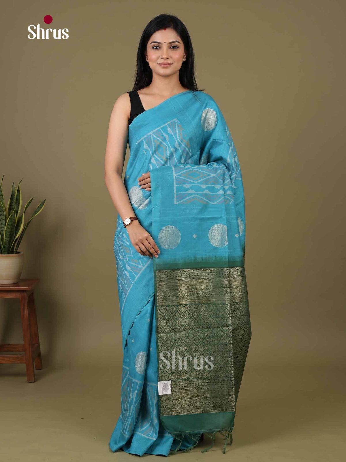 Champa semitussar Saree - EI16939