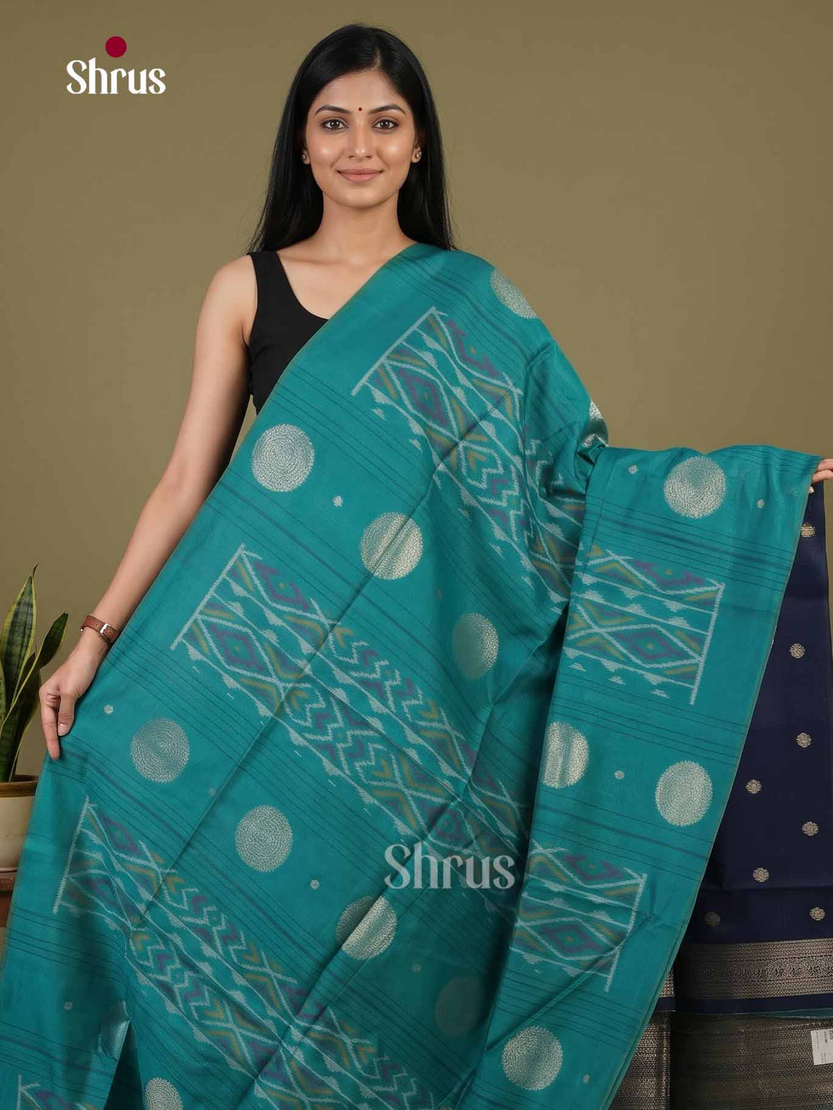 Champa semitussar Saree - EI16940