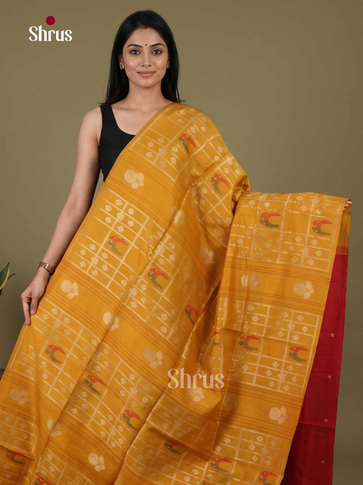 Champa semitussar Saree - EI16945