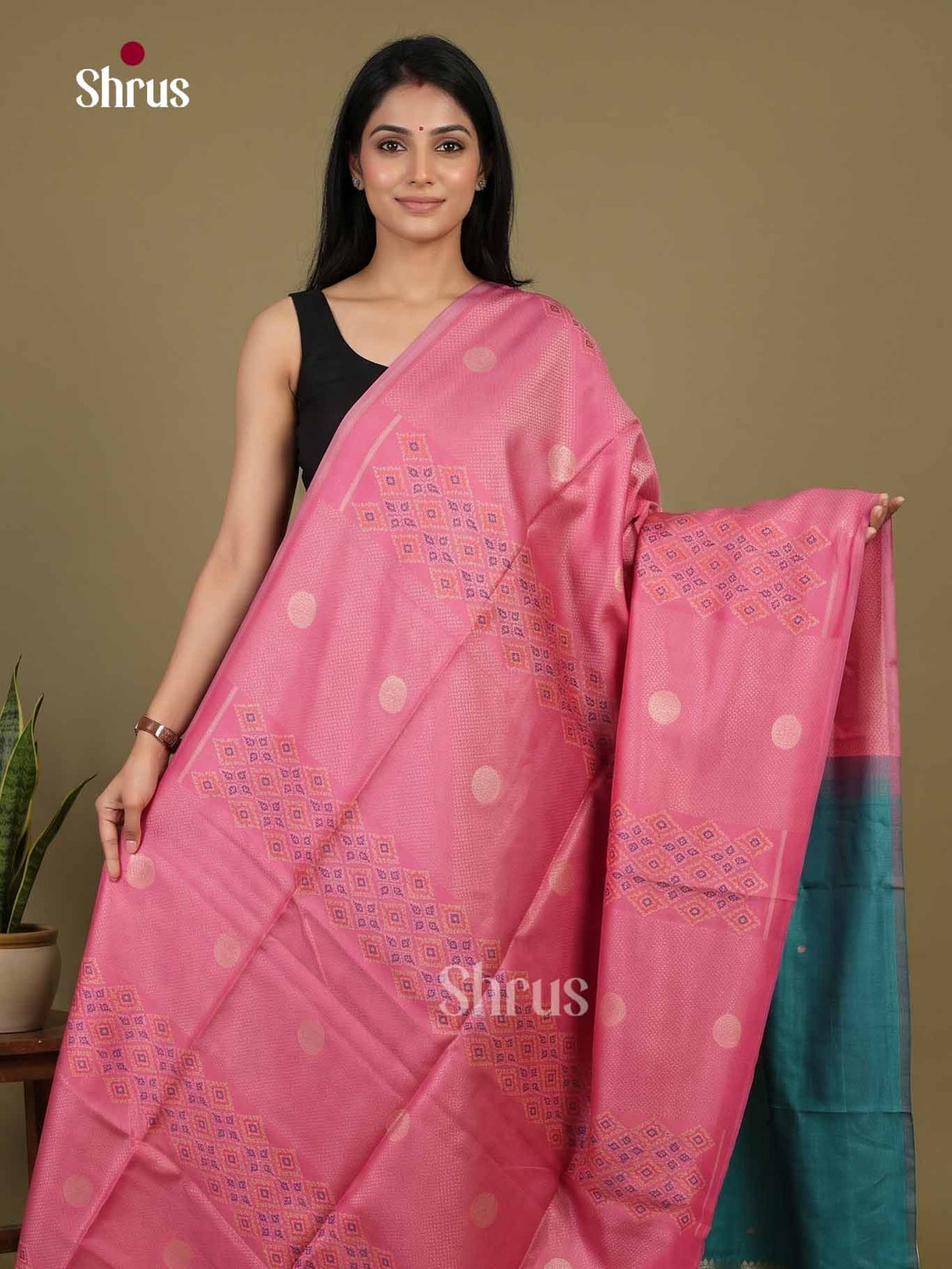 Champa semitussar Saree - EI16955
