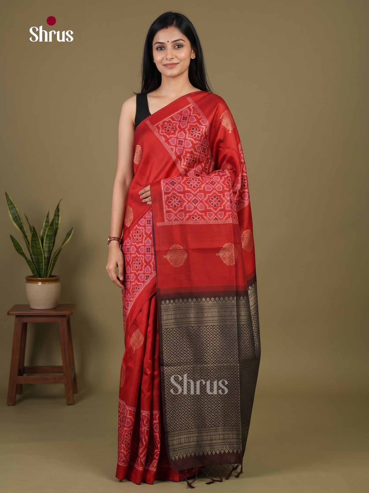 Champa semitussar Saree - EI16961