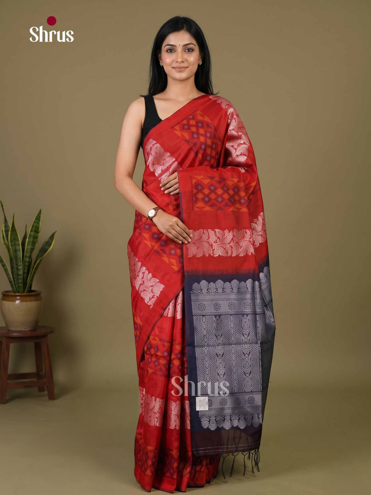 Champa semitussar Saree - EI16972