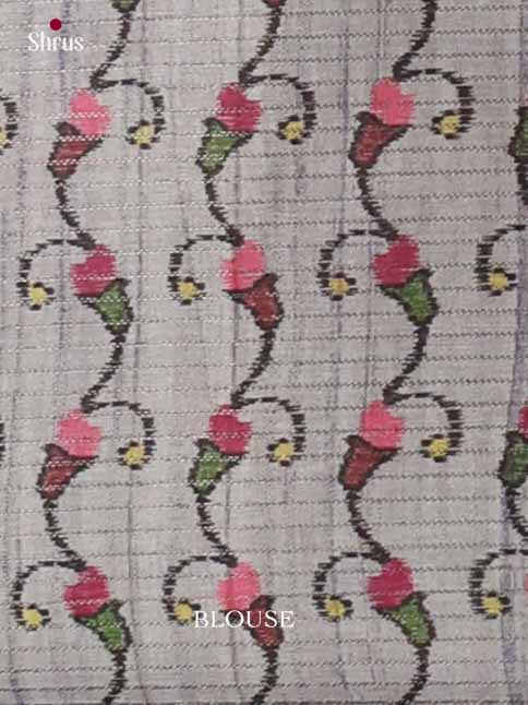 Printed Semi Tussar Saree - EI17012