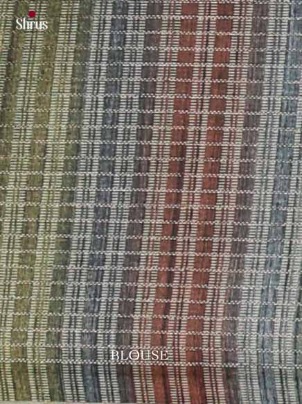 Printed Semi Tussar Saree - EI17034