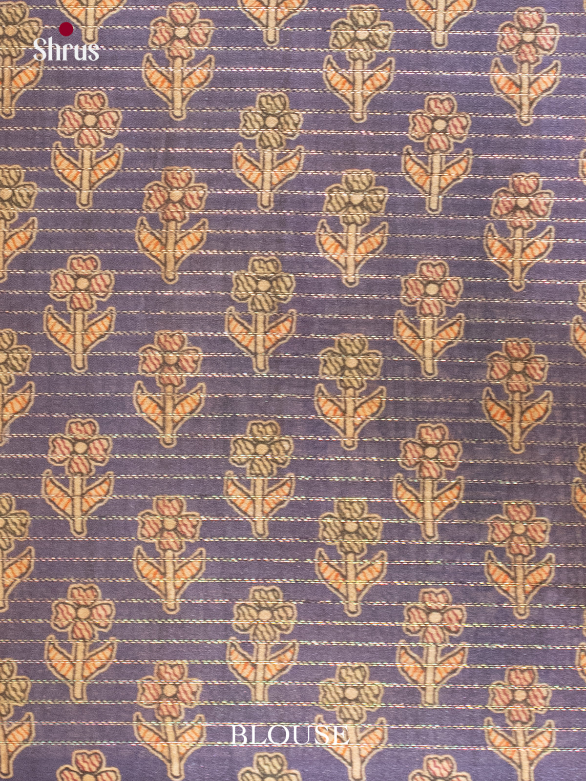 Printed Semi Tussar Saree - EI17061