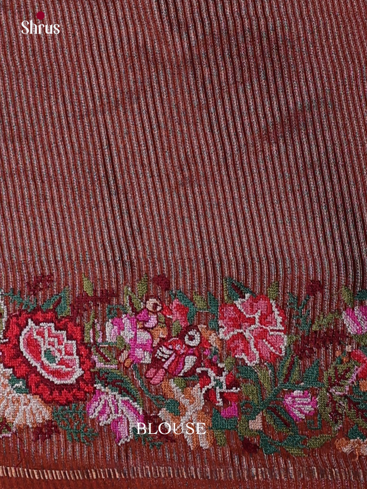 Tussar Embroidery Saree - EI17230