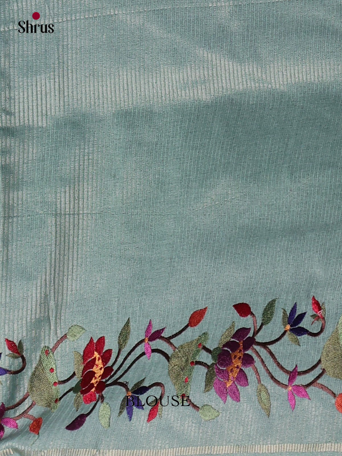 Tussar Embroidery Saree - EI17236
