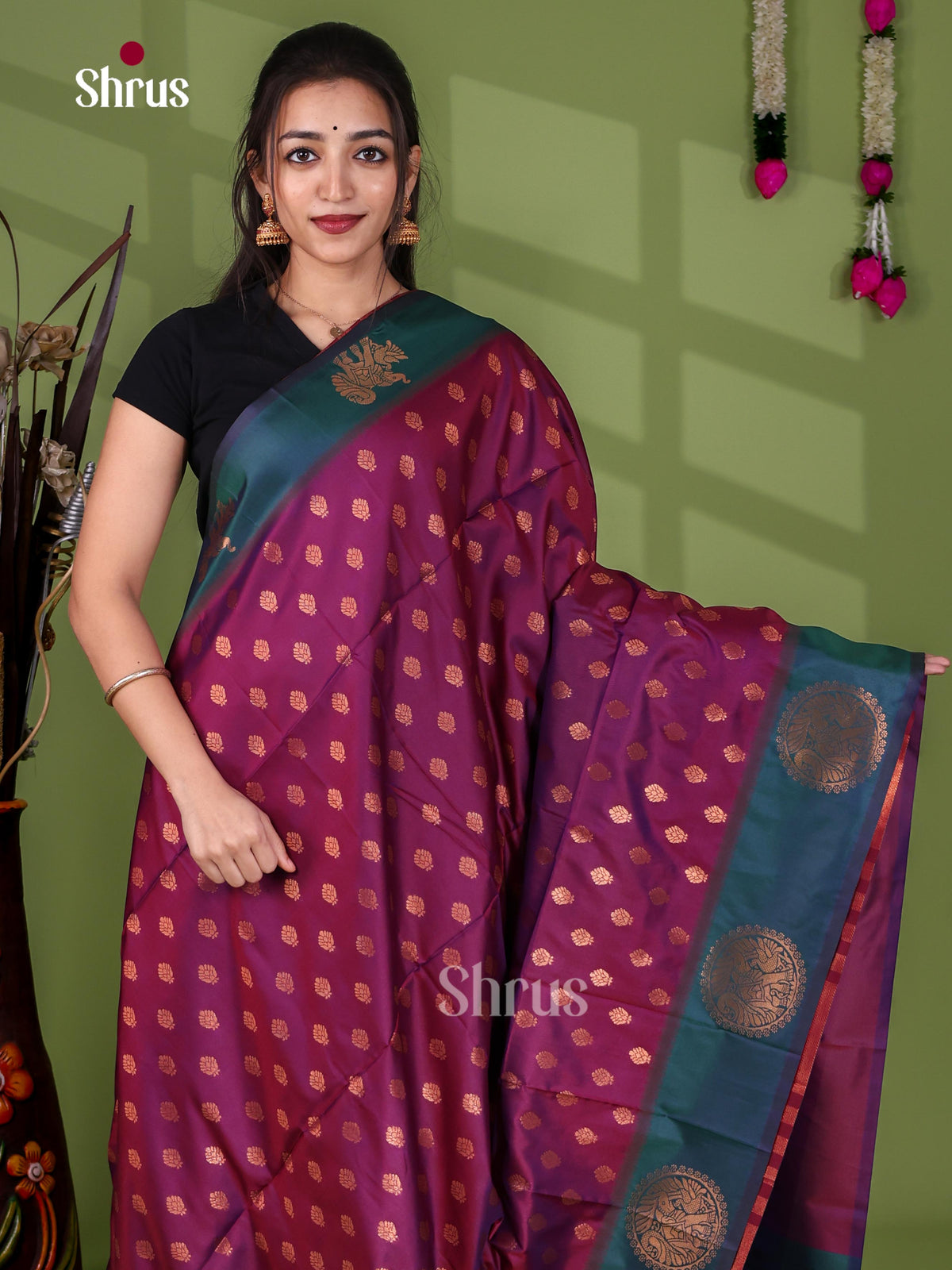 Semi Softsilk Saree - EI17278