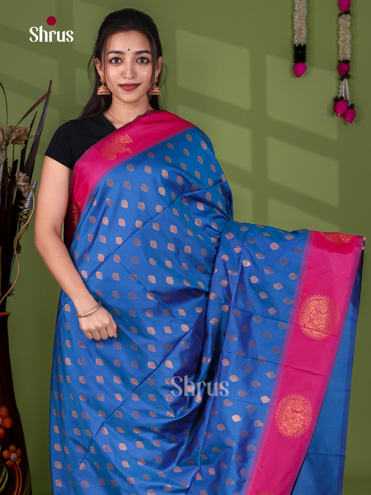Semi Softsilk Saree - EI17285