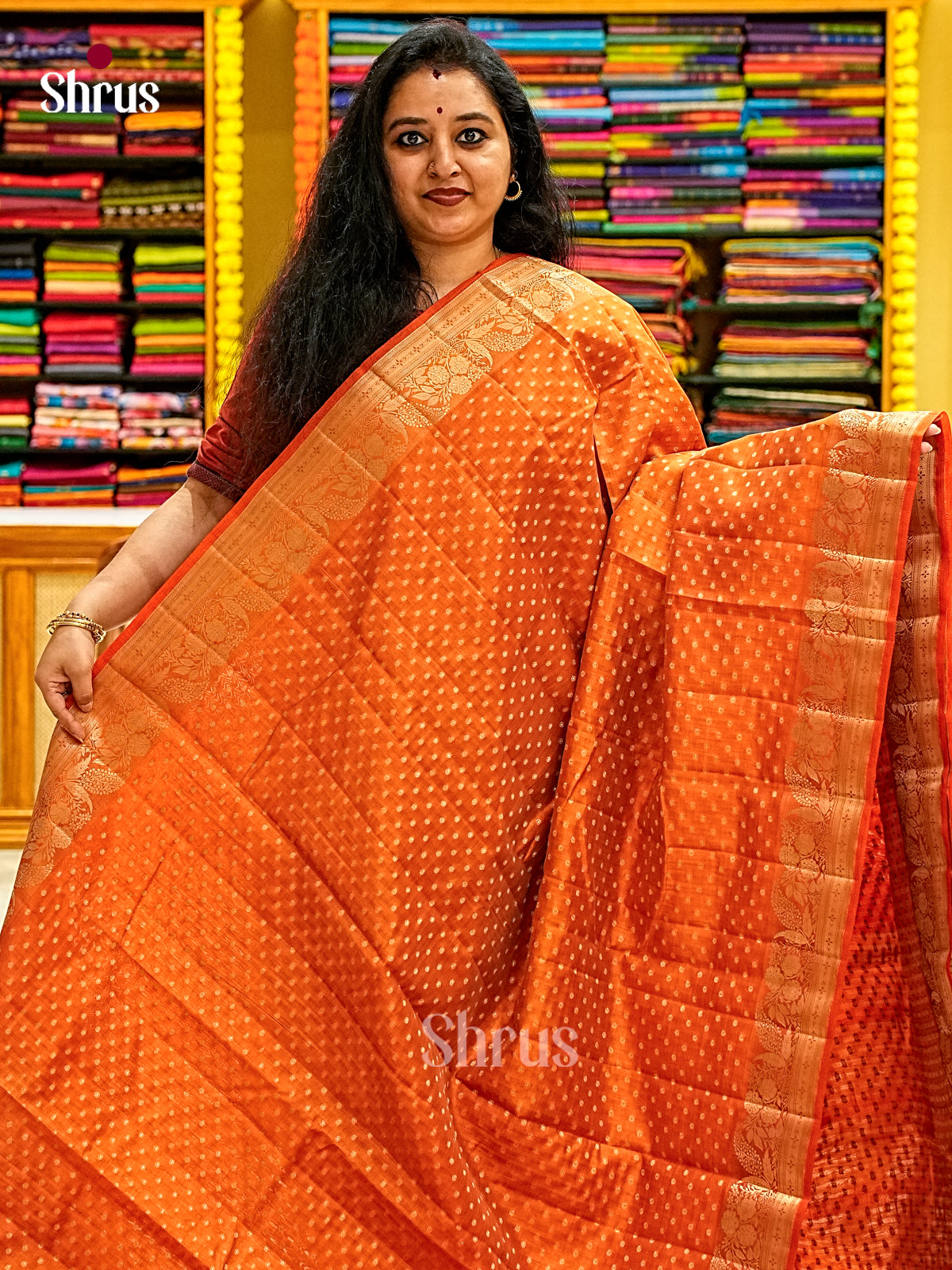 Semi Rawsilk Saree - EI19003
