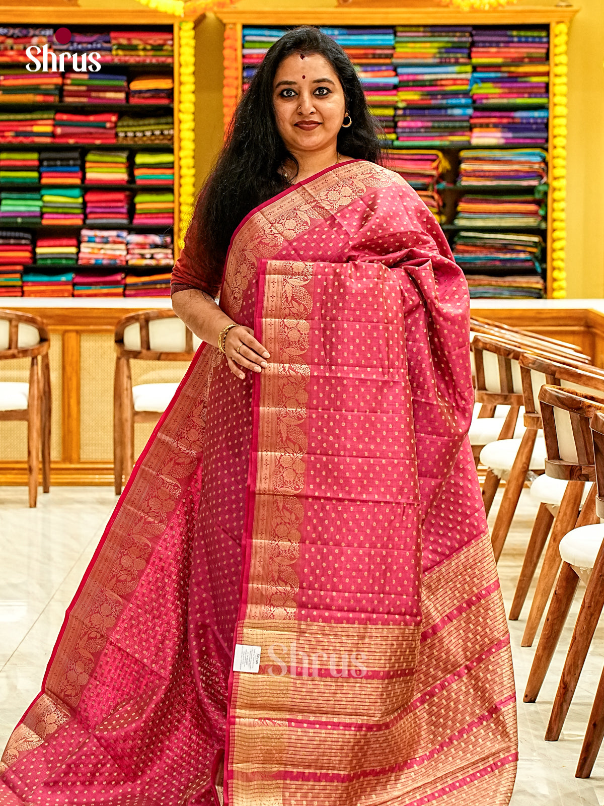 Semi Rawsilk Saree - EI19006