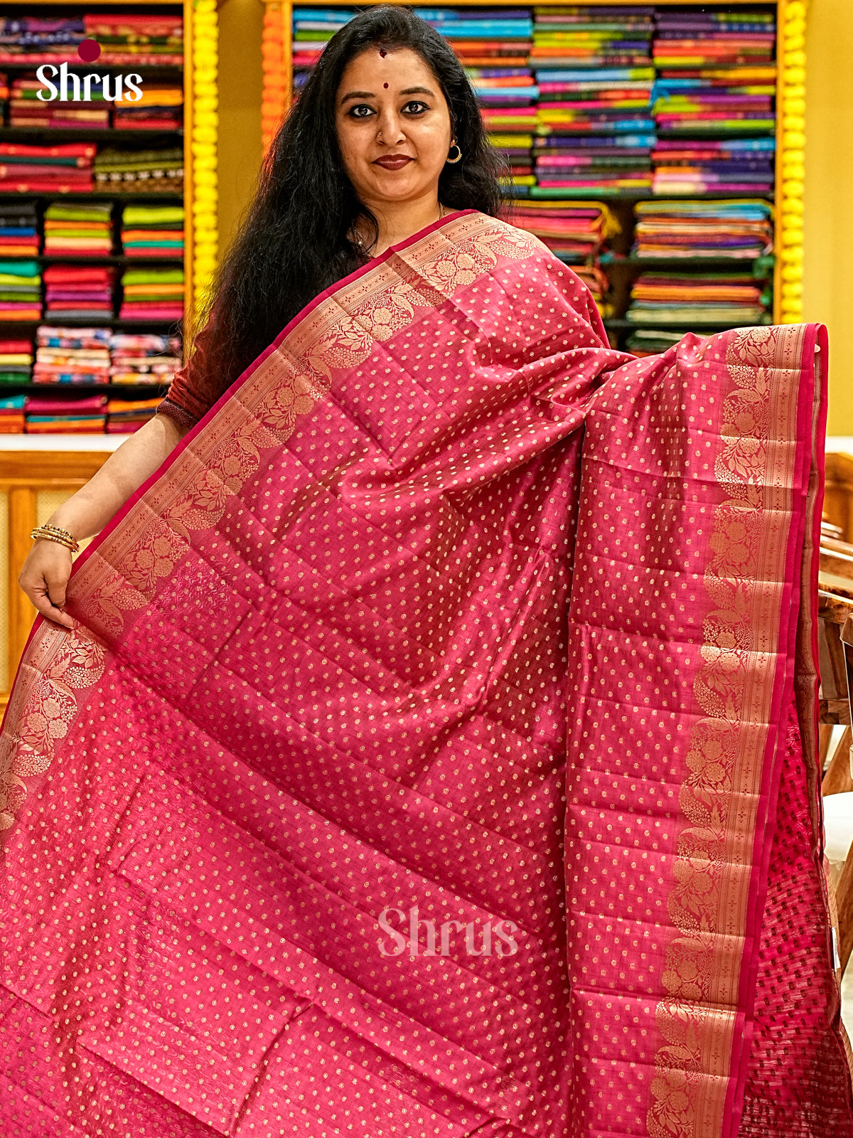 Semi Rawsilk Saree - EI19006