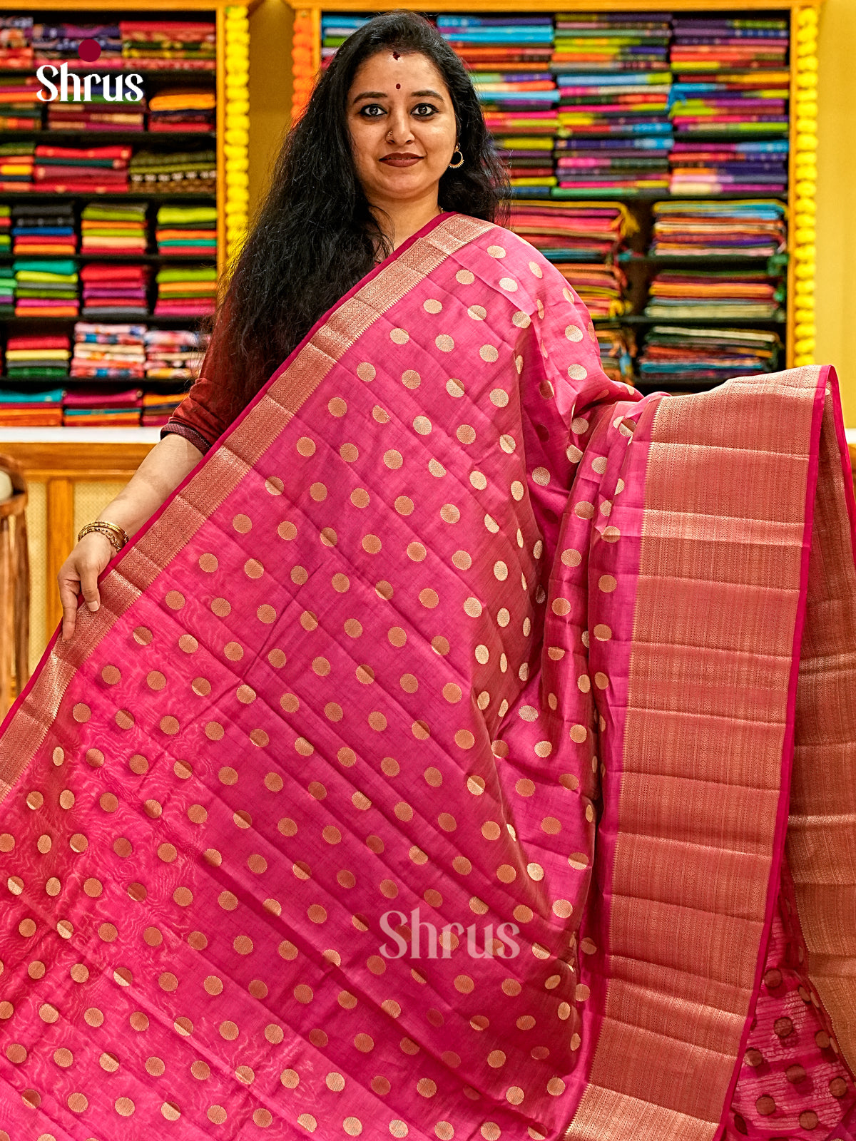 Semi Rawsilk Saree - EI19014