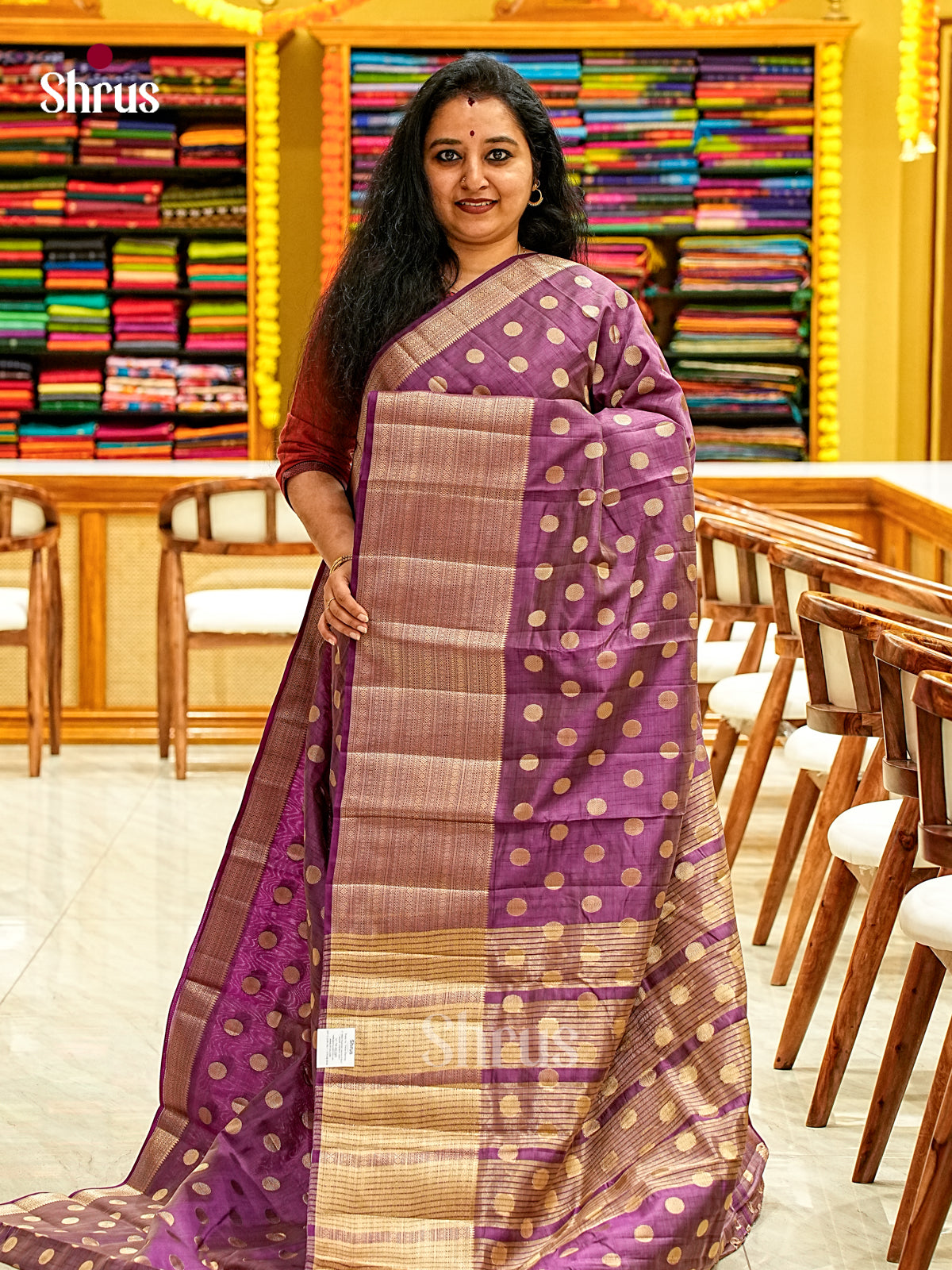 Semi Rawsilk Saree - EI19016