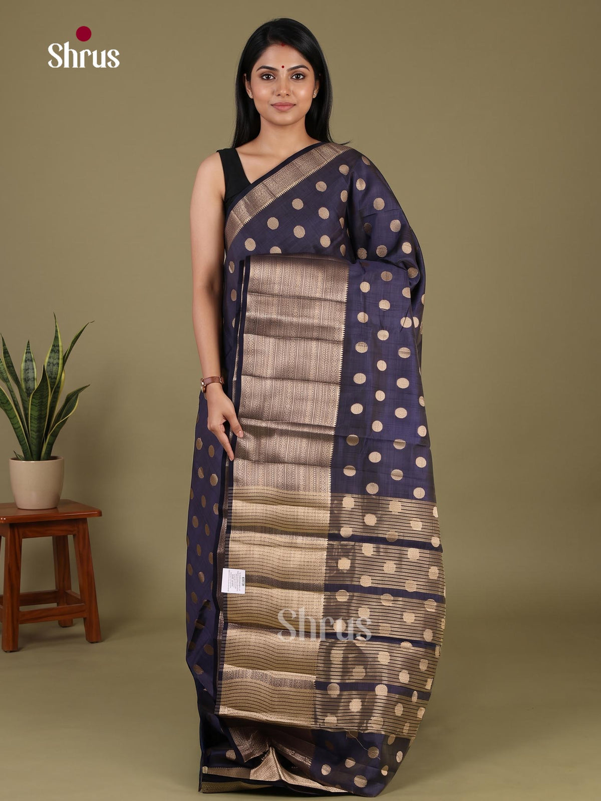 Semi Rawsilk Saree - EI19017