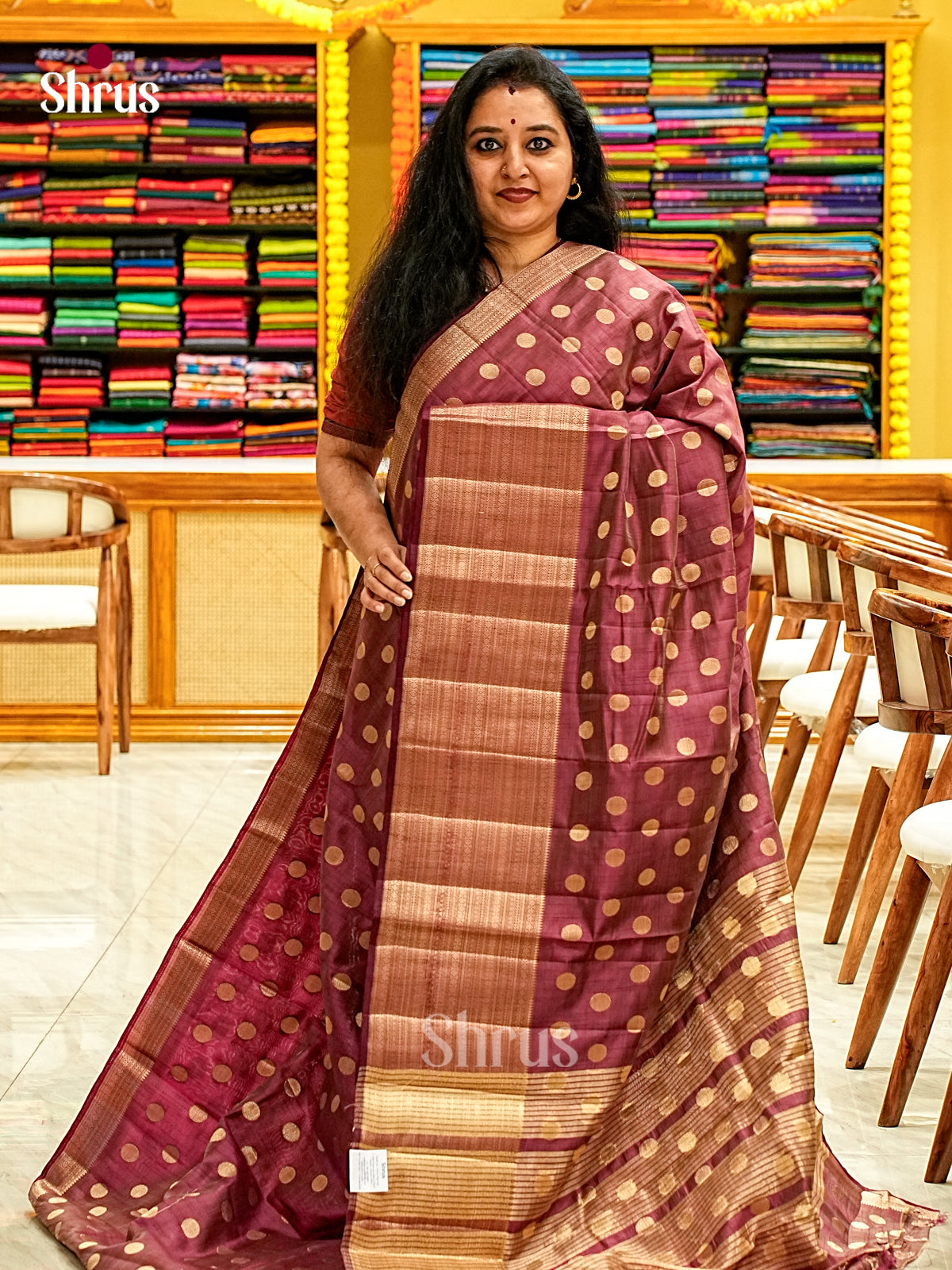 Semi Rawsilk Saree - EI19019