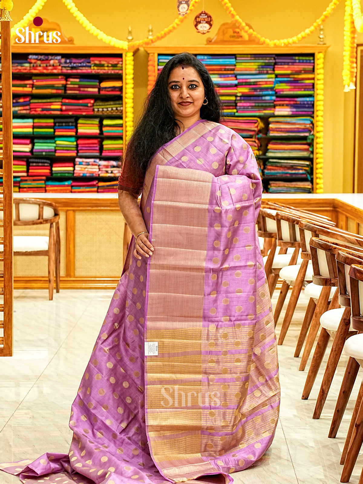Semi Rawsilk Saree - EI19020