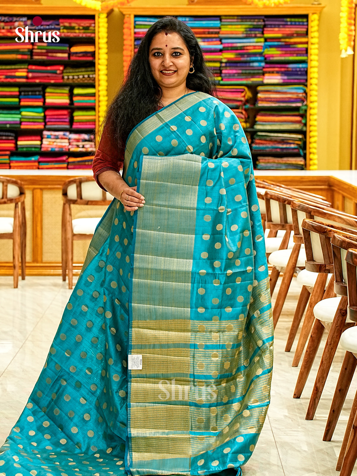 Semi Rawsilk Saree - EI19022