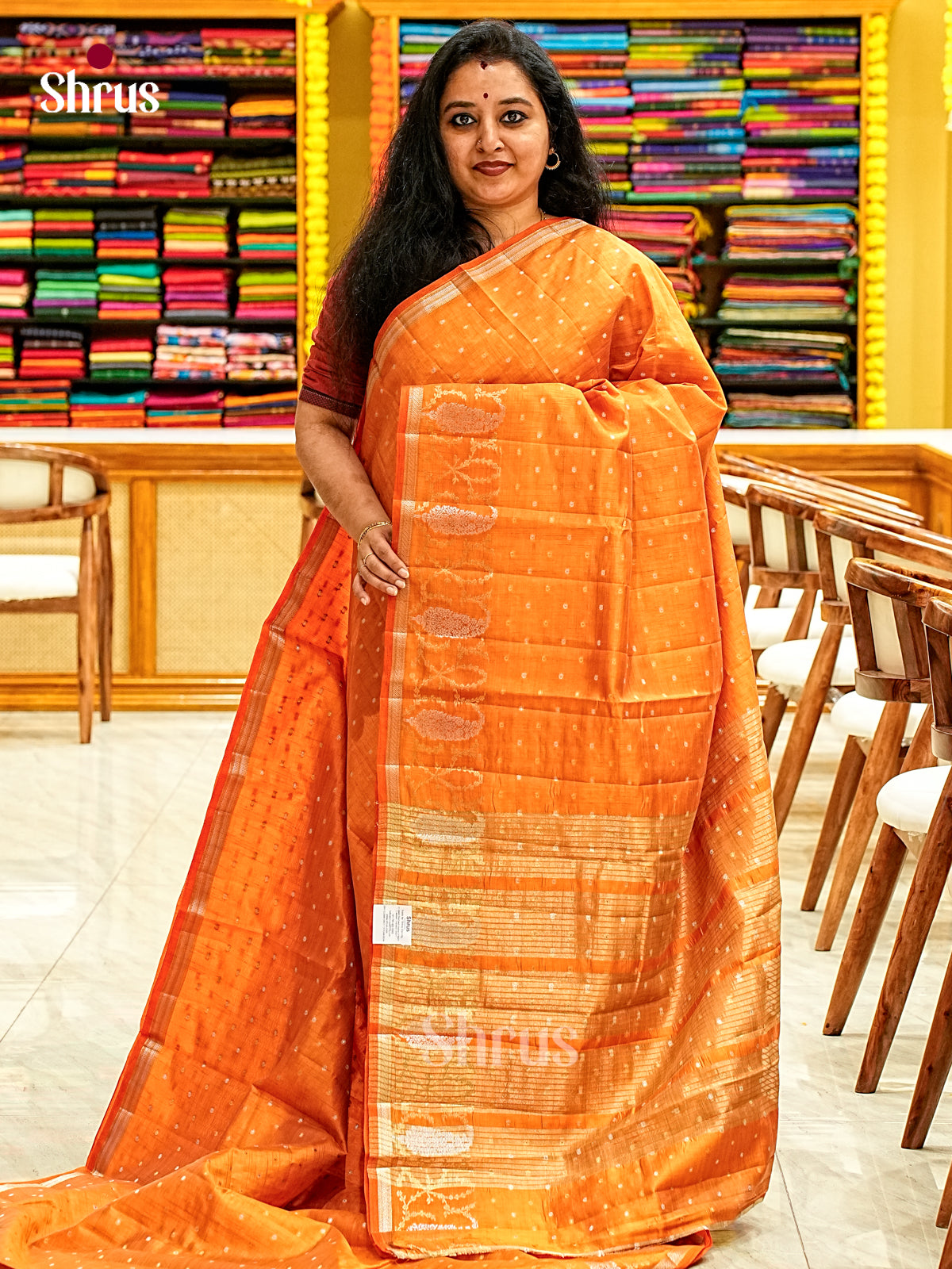 Semi Rawsilk Saree - EI19030