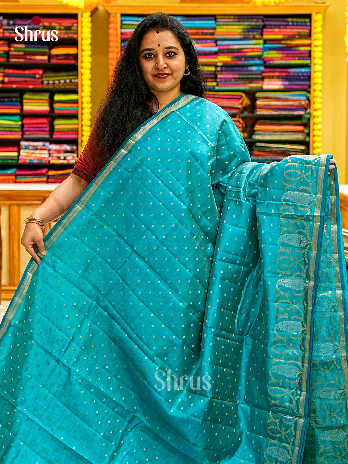 Semi Rawsilk Saree - EI19031