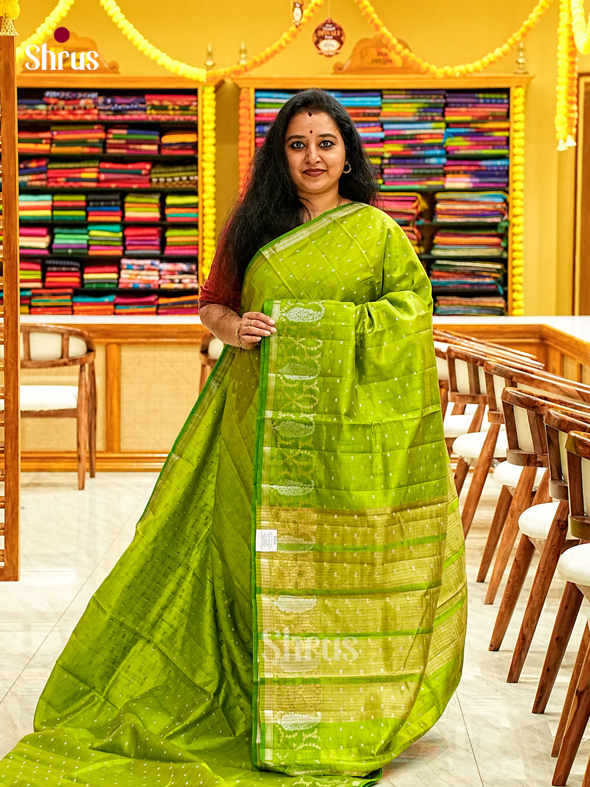 Semi Rawsilk Saree - EI19045