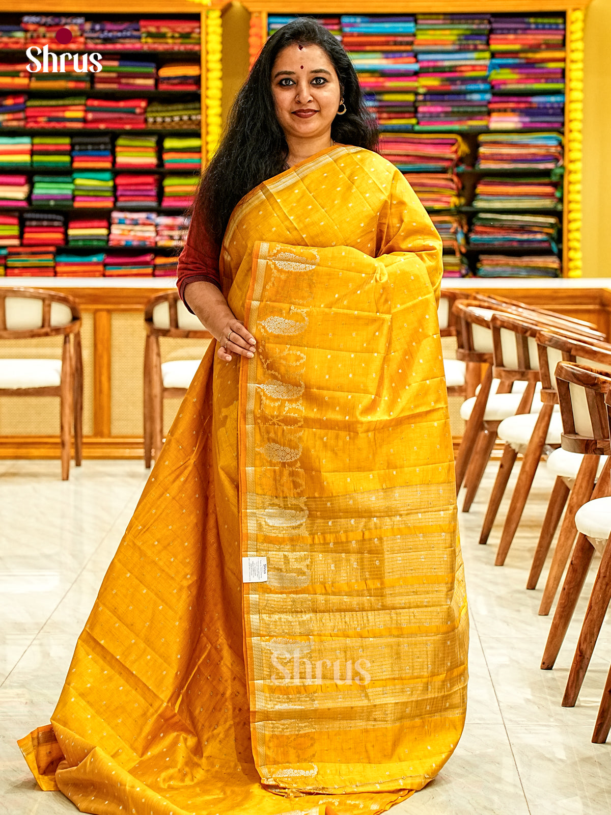Semi Rawsilk Saree - EI19046