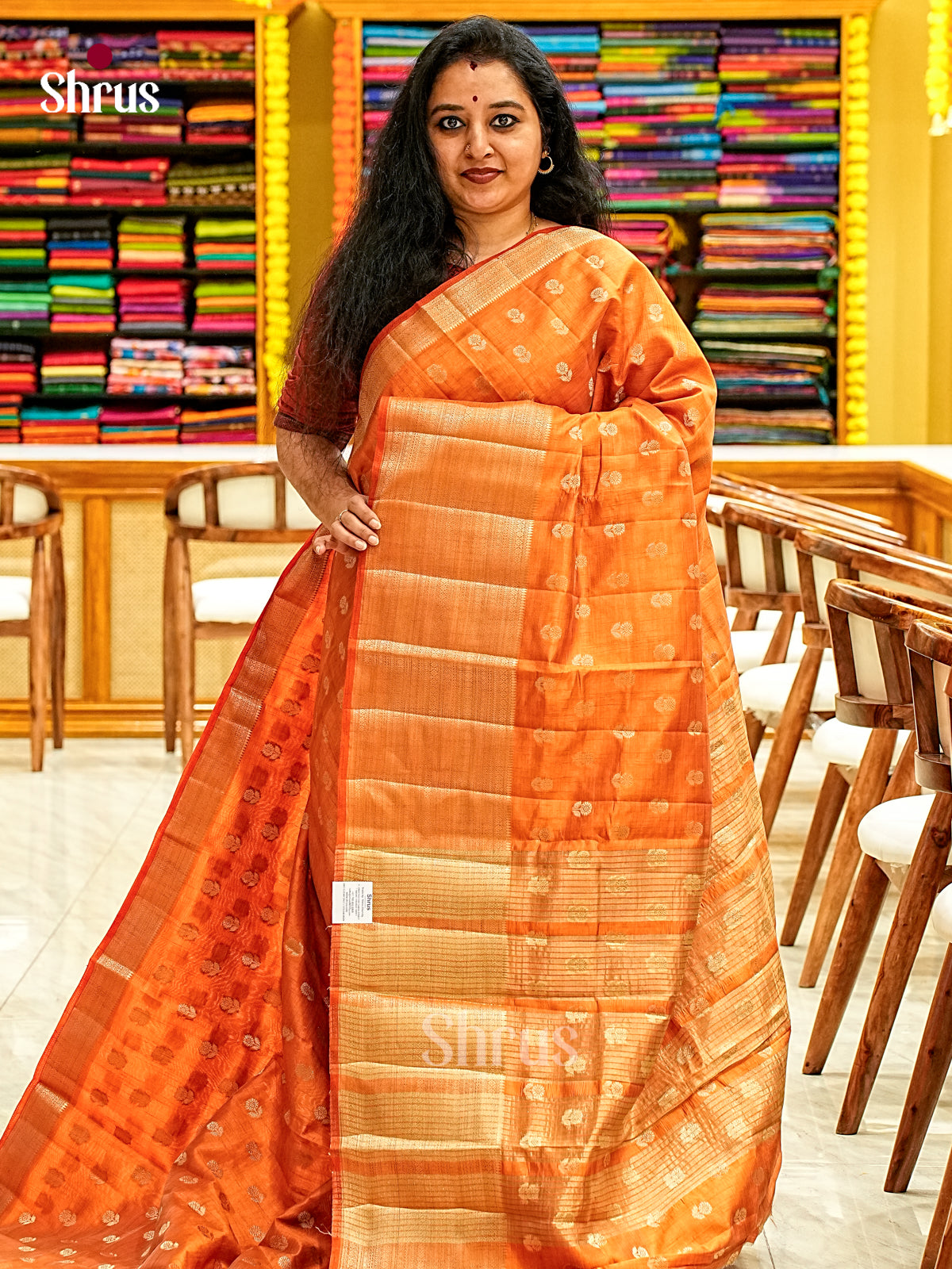 Semi Rawsilk Saree - EI19047
