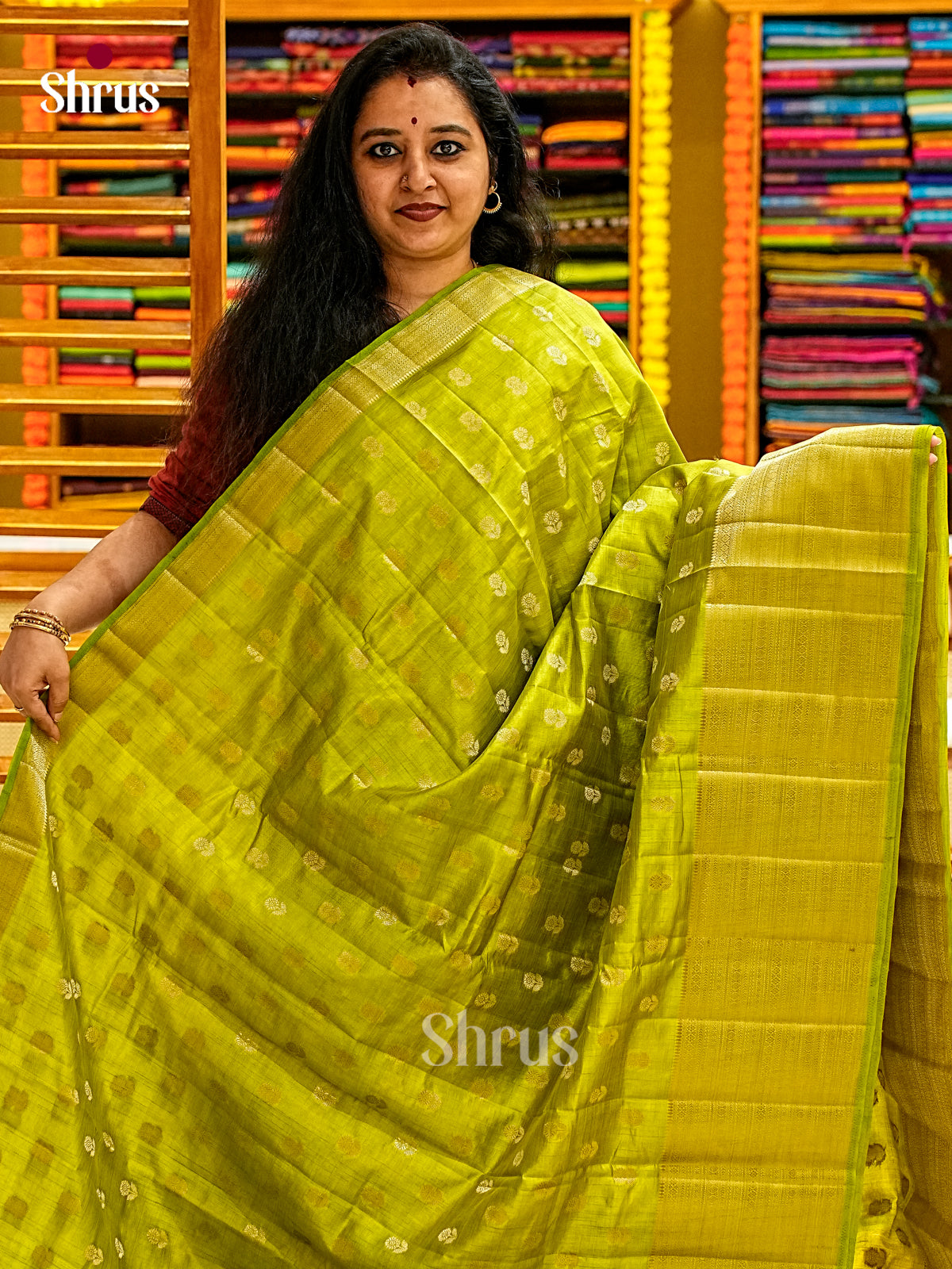 Semi Rawsilk Saree - EI19057