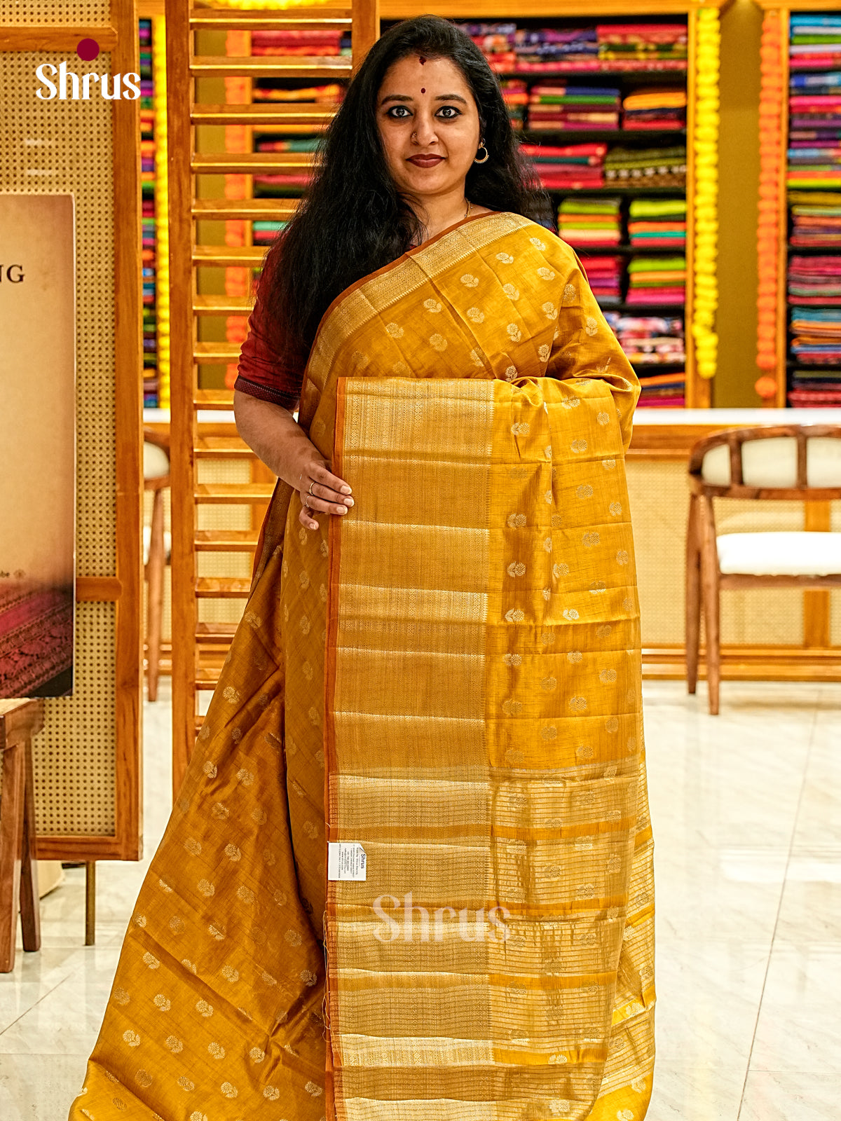 Semi Rawsilk Saree - EI19058
