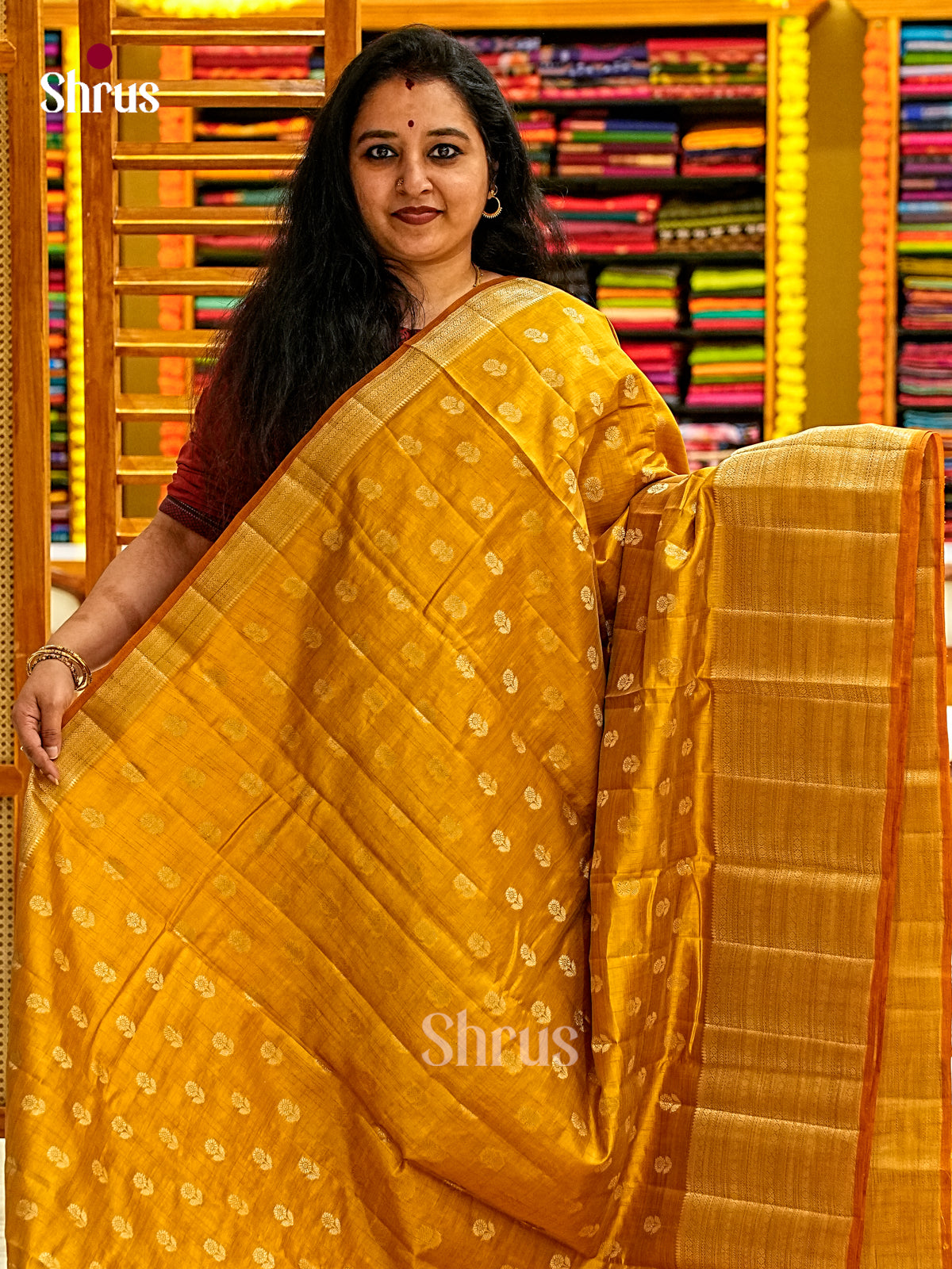 Semi Rawsilk Saree - EI19058