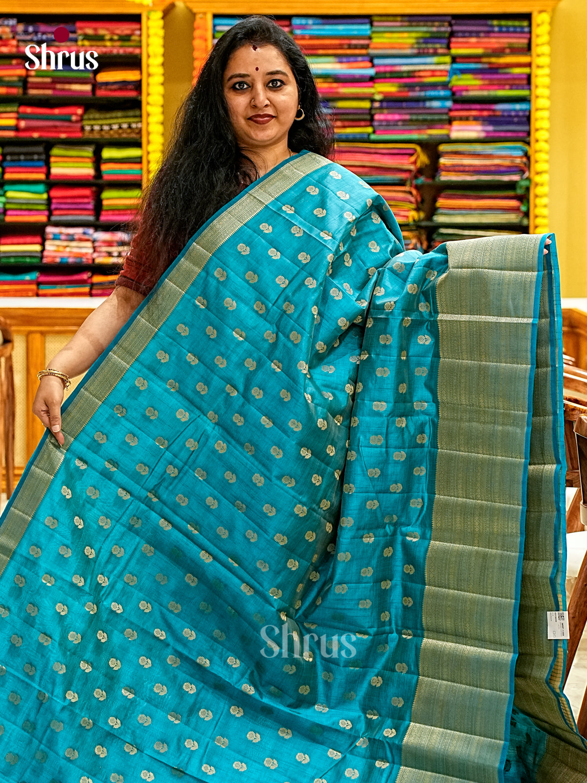 Semi Rawsilk Saree - EI19059