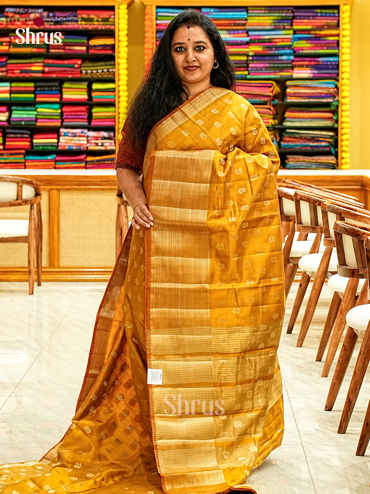 Semi Rawsilk Saree - EI19060