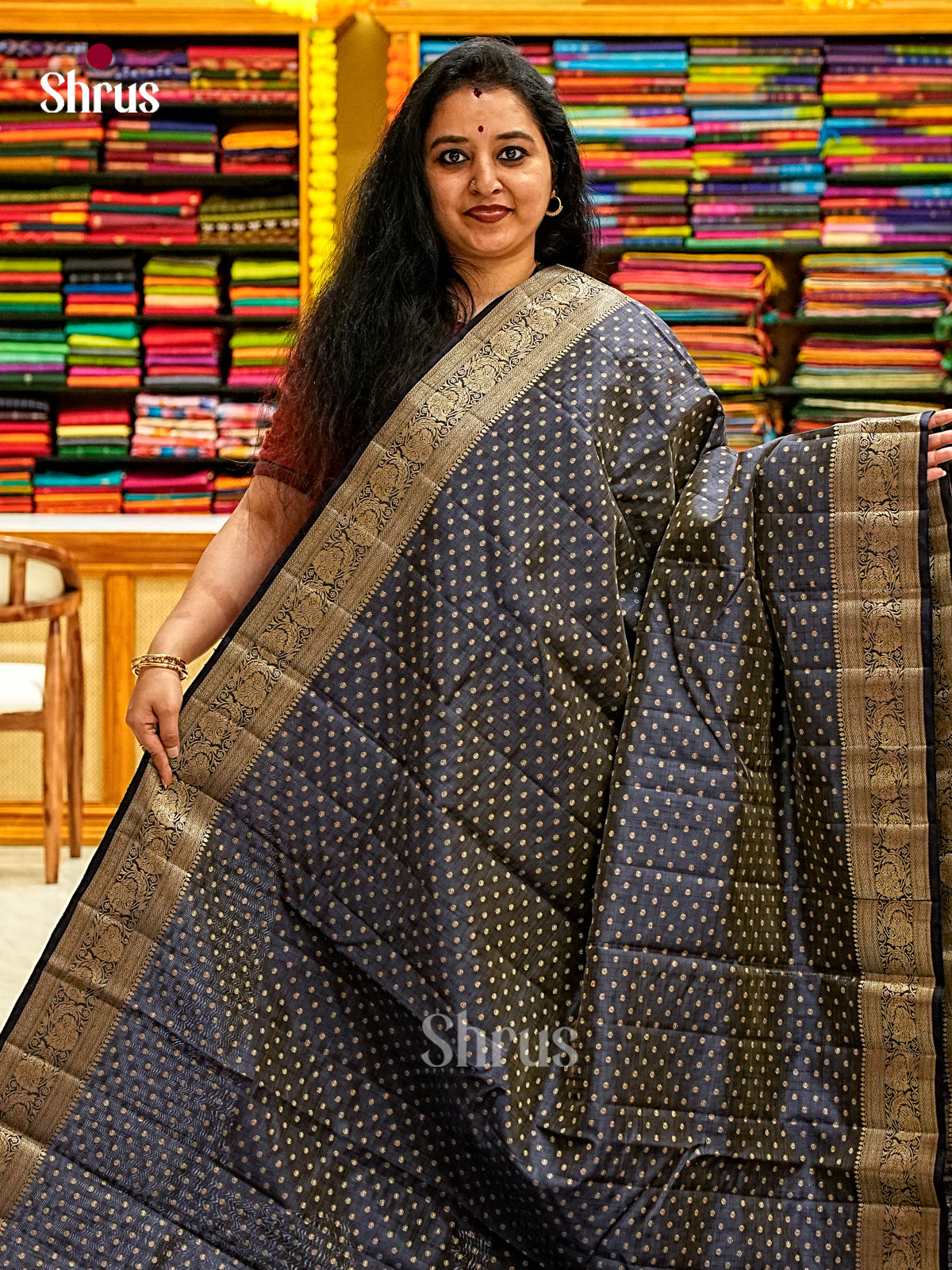 Semi Rawsilk Saree - EI19062