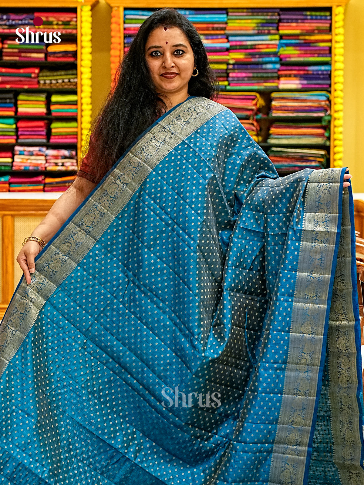 Semi Rawsilk Saree - EI19063