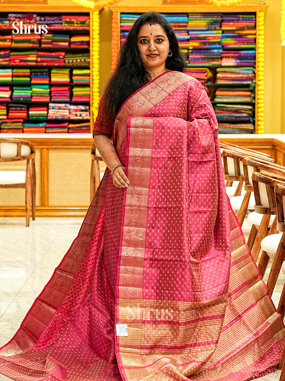 Semi Rawsilk Saree - EI19065