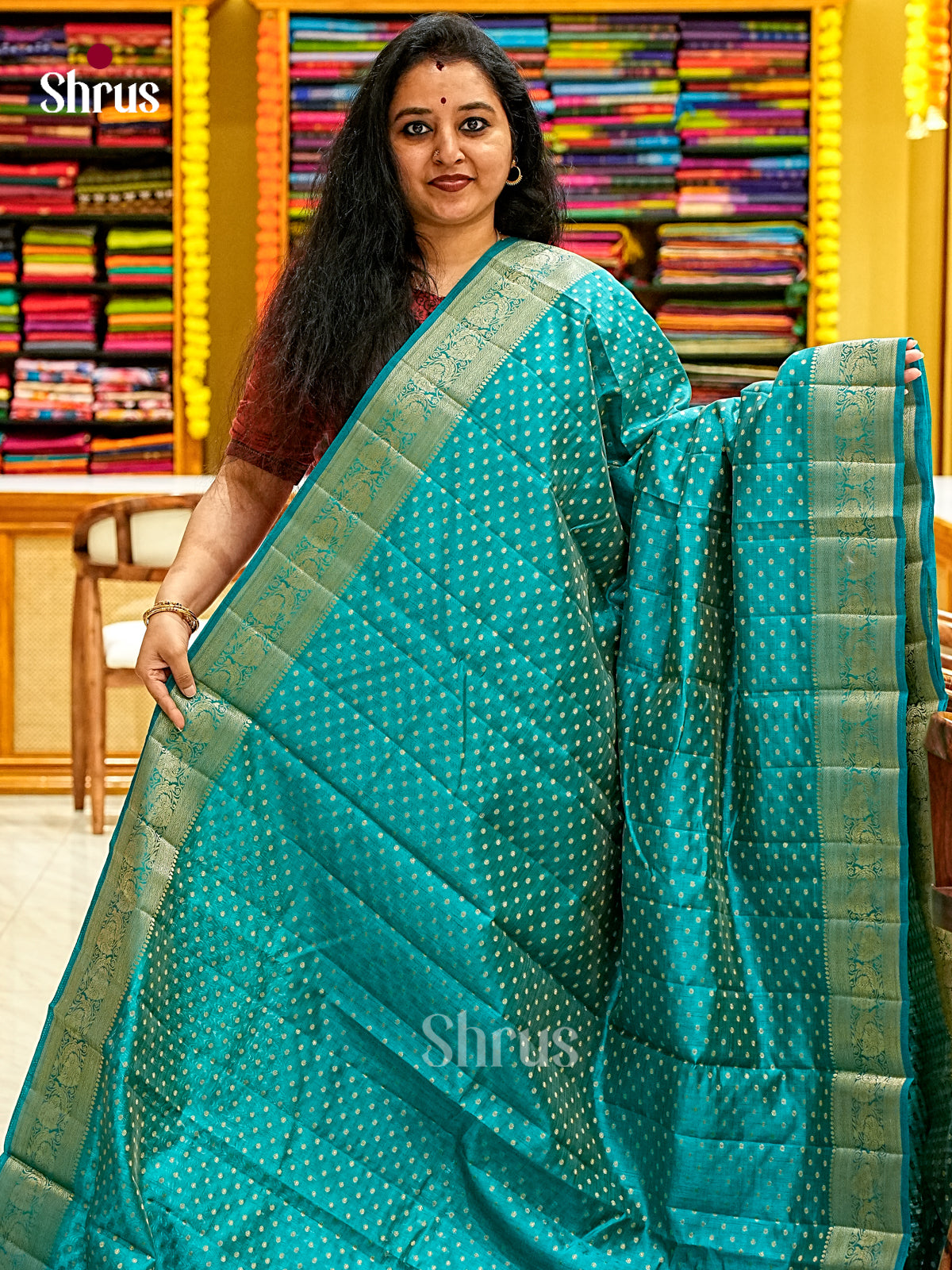 Semi Rawsilk Saree - EI19067